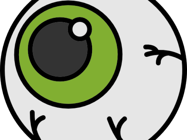 Halloween Eyeball Png Clipart (640x480), Png Download