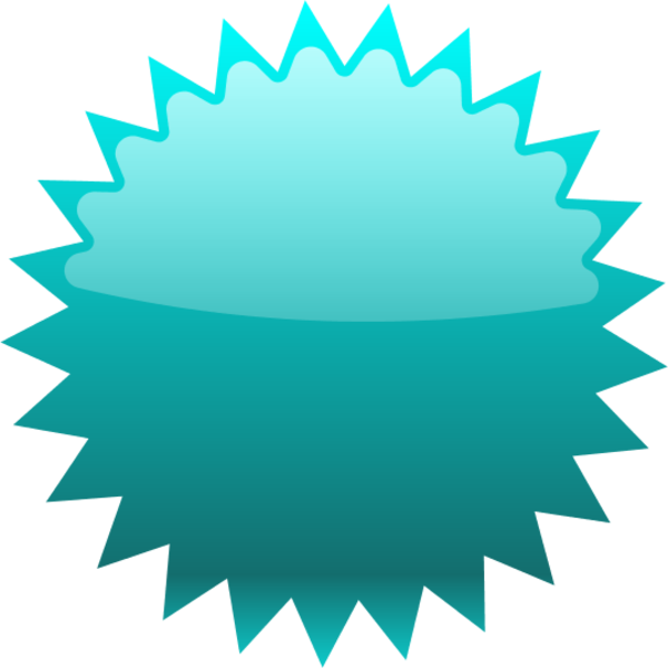 Star Button Png - Starburst Png Clipart (600x600), Png Download