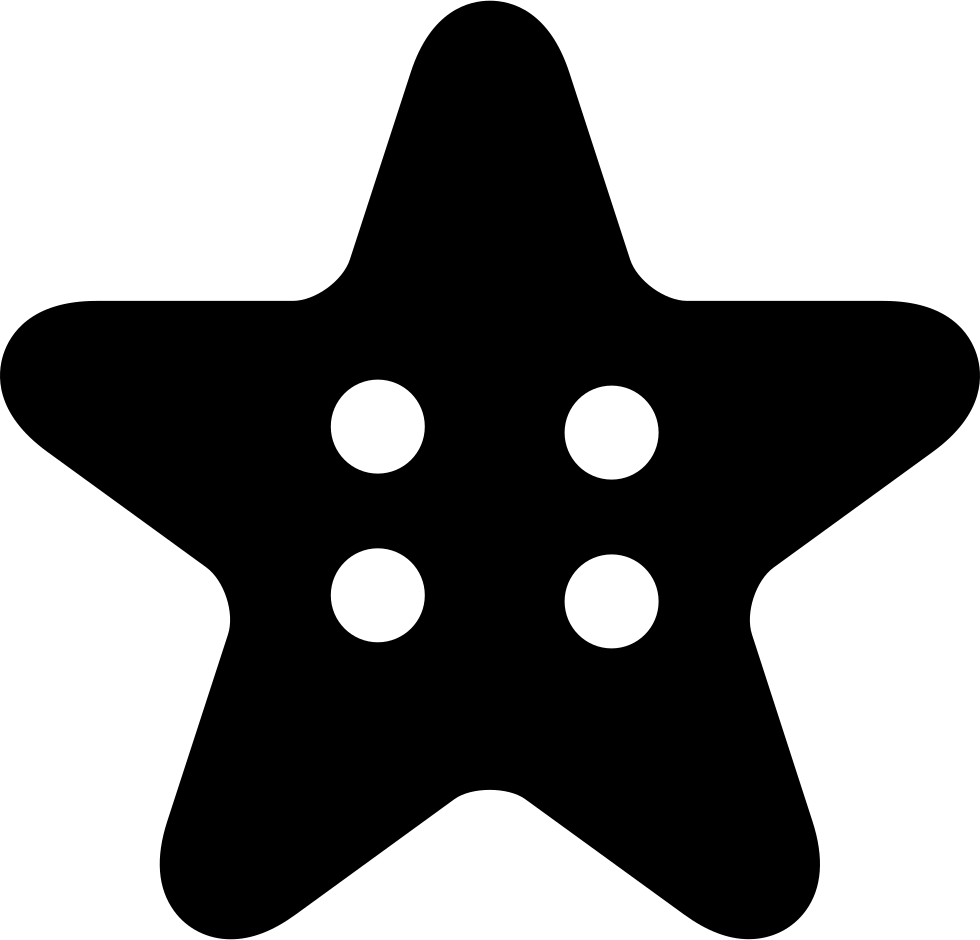 Star Clothes Button Comments - Clothing Clipart (980x940), Png Download