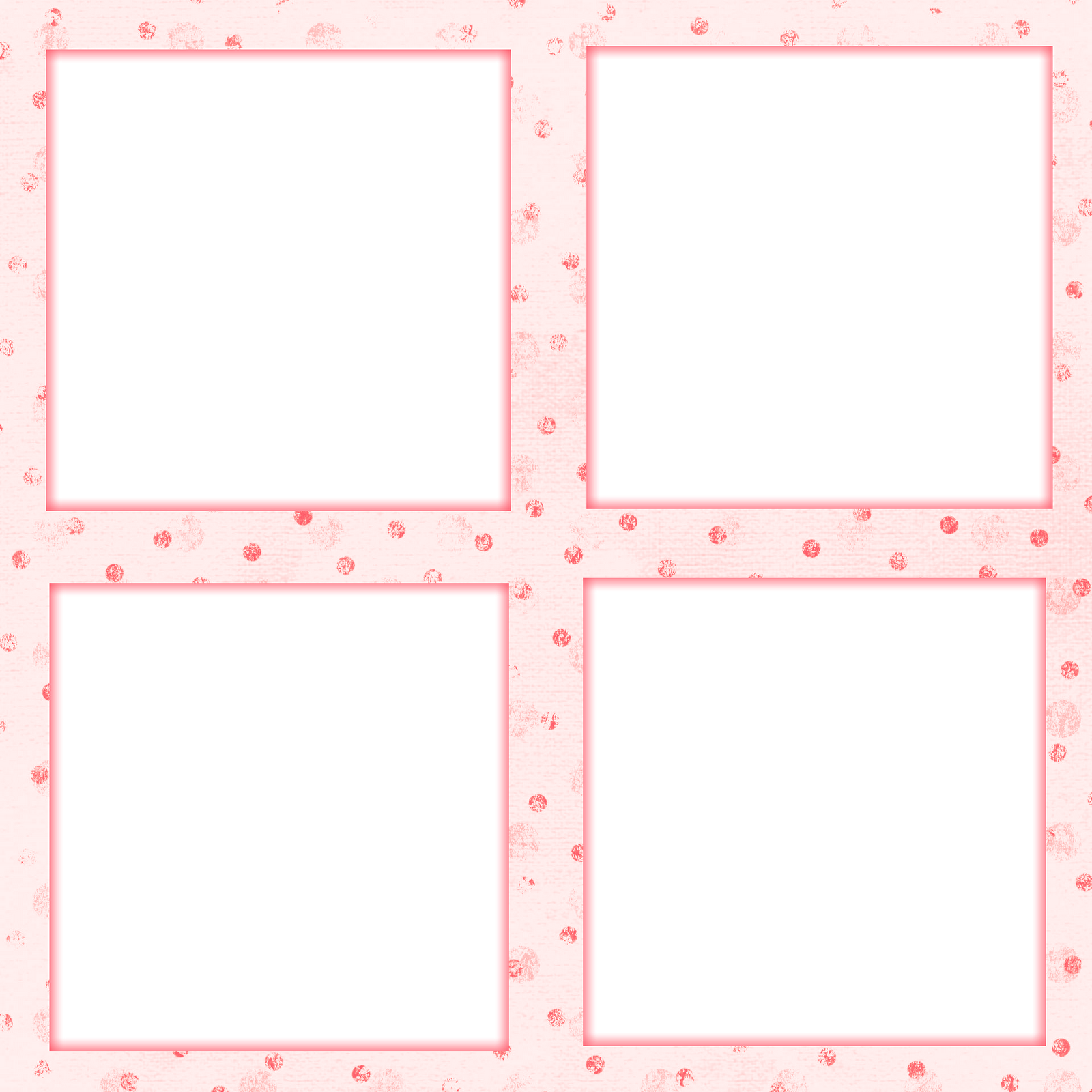 Marcos Con Separaciones Para Varias Fotos Imprimir - Symmetry Clipart (1600x1600), Png Download