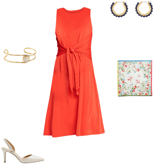 Matte Jersey Tie Front Midi Dress - Cocktail Dress Clipart (660x660), Png Download