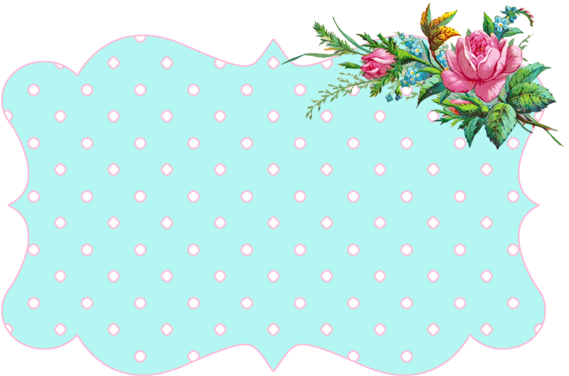These Are Png Files - Frame Vintage Floral Png Clipart (816x549), Png Download
