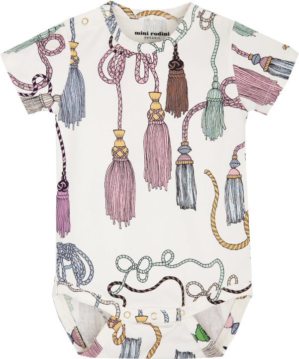 Mini Rodini Ss Body Tassels - Illustration Clipart (960x720), Png Download