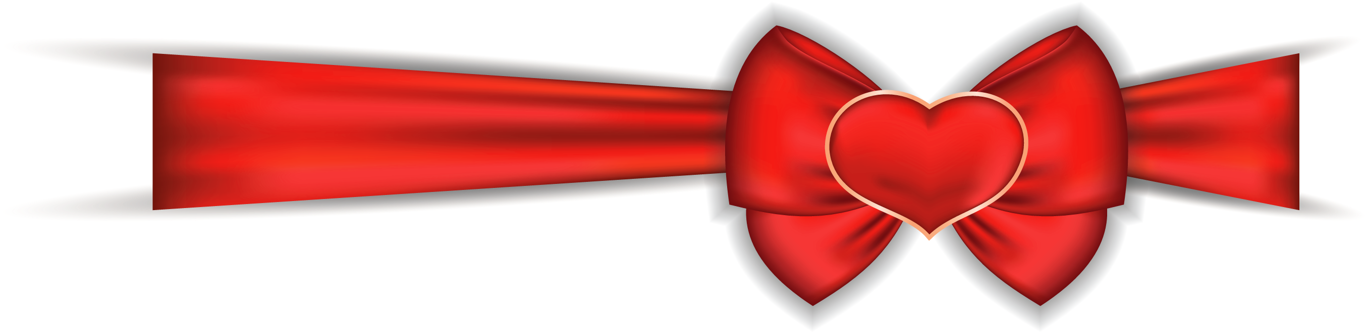 View Full Size - Heart Clipart (2900x831), Png Download