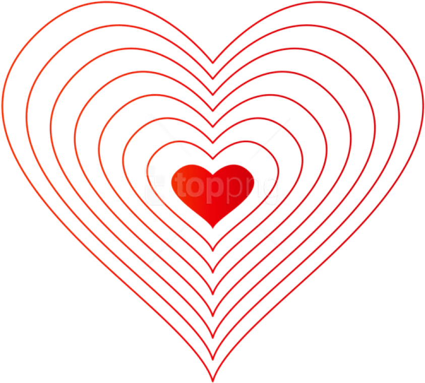 Free Png Heart Decorative Transparent Png - Heart Clipart (850x767), Png Download