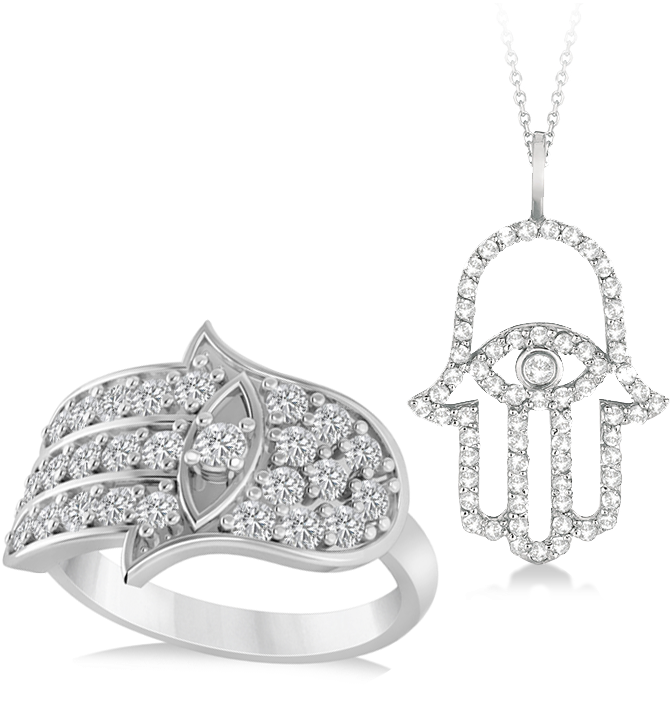 Hand Of God - Pendant Clipart (670x713), Png Download