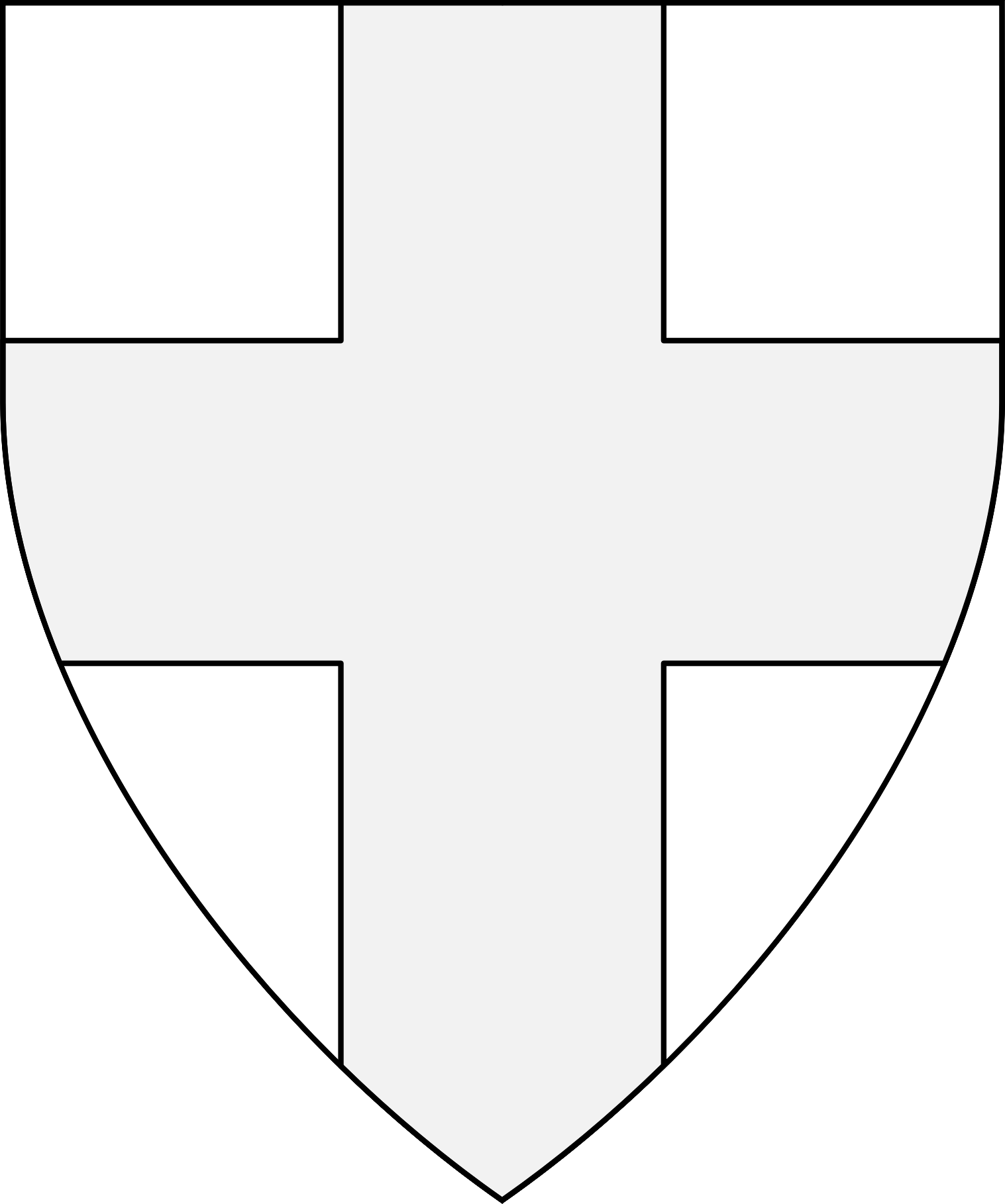 Cross - White Cross Clipart - Png Download (1517x1818), Png Download