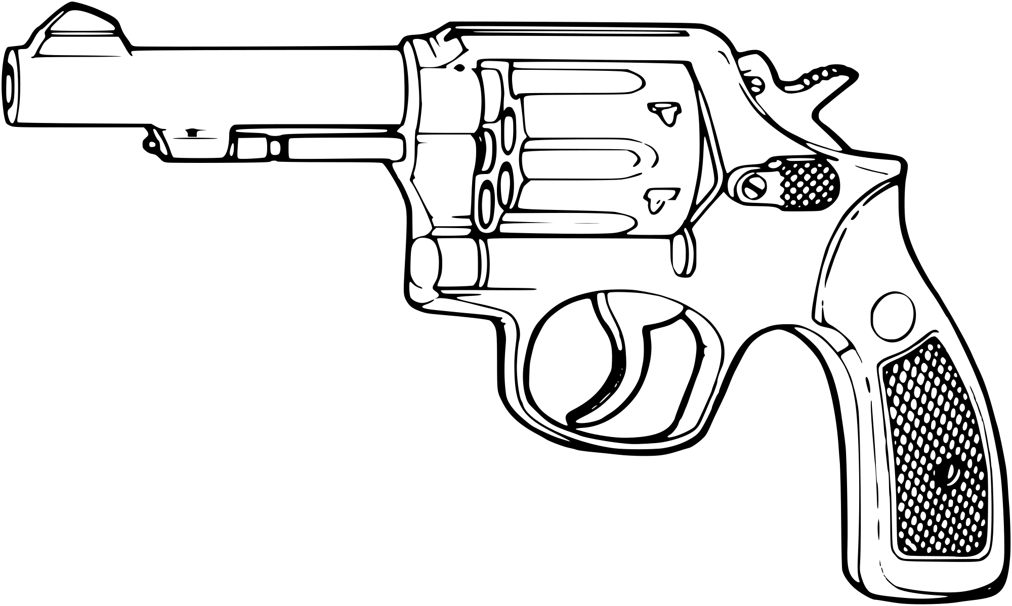 File Smith Wesson - Smith And Wesson Vector Clipart (2000x1198), Png Download