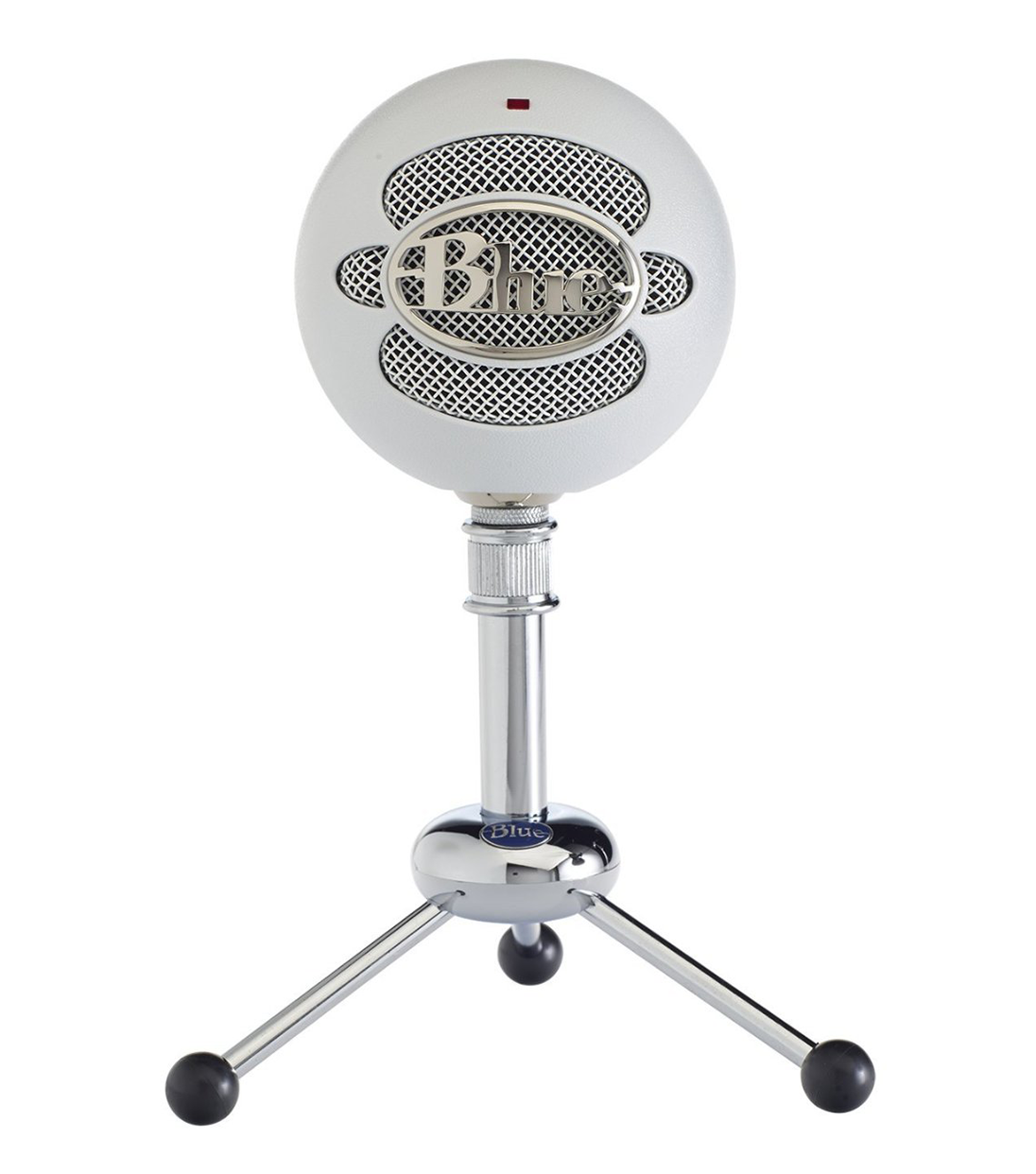 Snowball White Usb Microphone - Blue Snowball Микрофон Clipart (1096x1242), Png Download