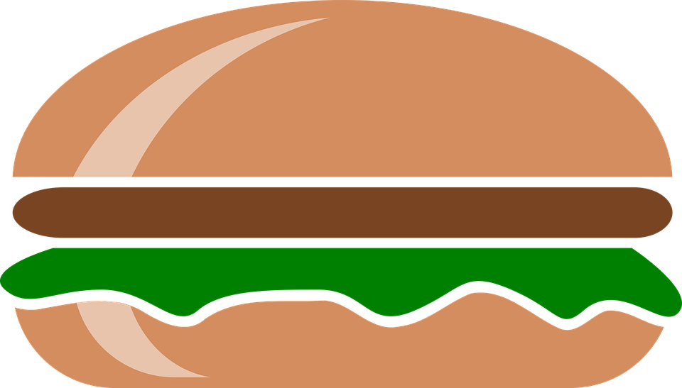 Dessin Pain Hamburger Clipart (960x547), Png Download