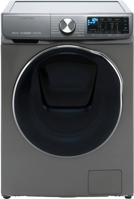 Samsung Quickdrive™ Wd90n645oox Wifi Connected 9kg - Samsung Quickdrive Washer Dryer Clipart (640x640), Png Download