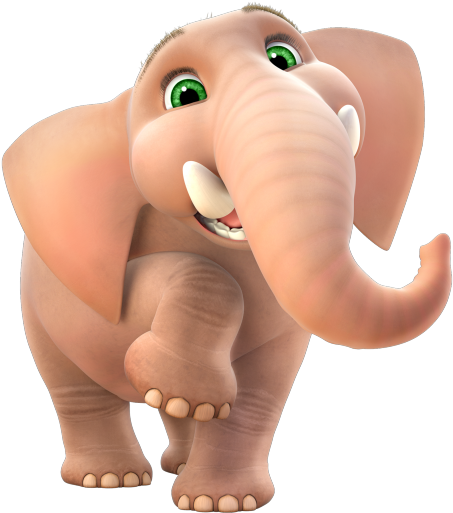 Trunk - Indian Elephant Clipart (592x824), Png Download