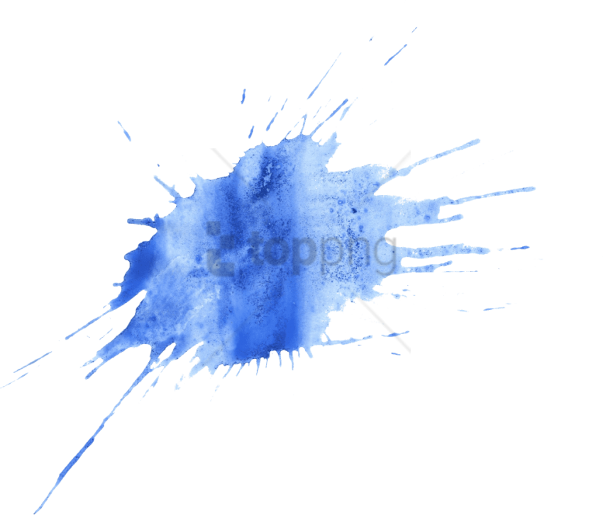 Download Free Png Blue Paint Splash Png Png Image With Transparent