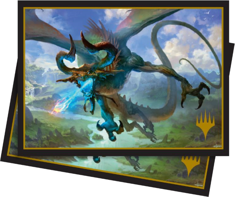 Ultra Pro Mtg Sleeves-elder Dragon Nicol Bolas The - Nicol Bolas Dragon God Clipart (757x633), Png Download