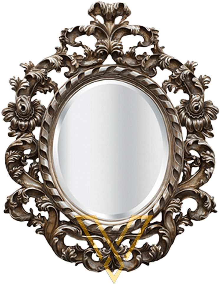 Moldura Espelho Png - Png De Espelho Clipart (1000x1000), Png Download