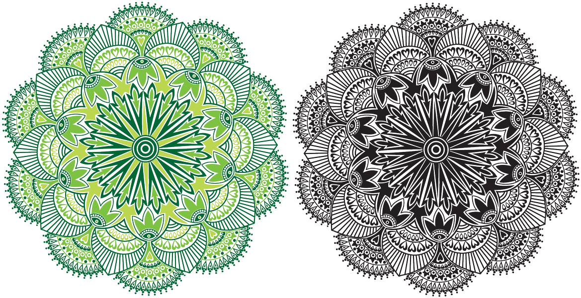 You Https - Circle Zentangle Mandala Clipart (1200x807), Png Download