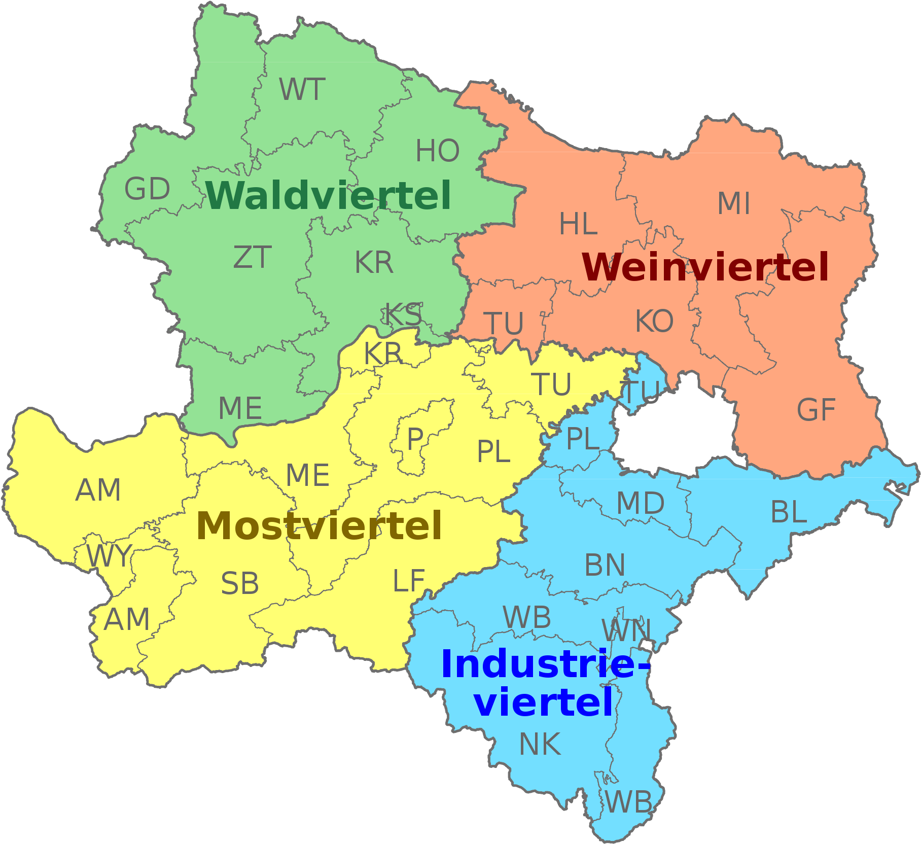 Jordan World Map Awesome Weinviertel - Lower Austria Map Clipart (2000x1799), Png Download