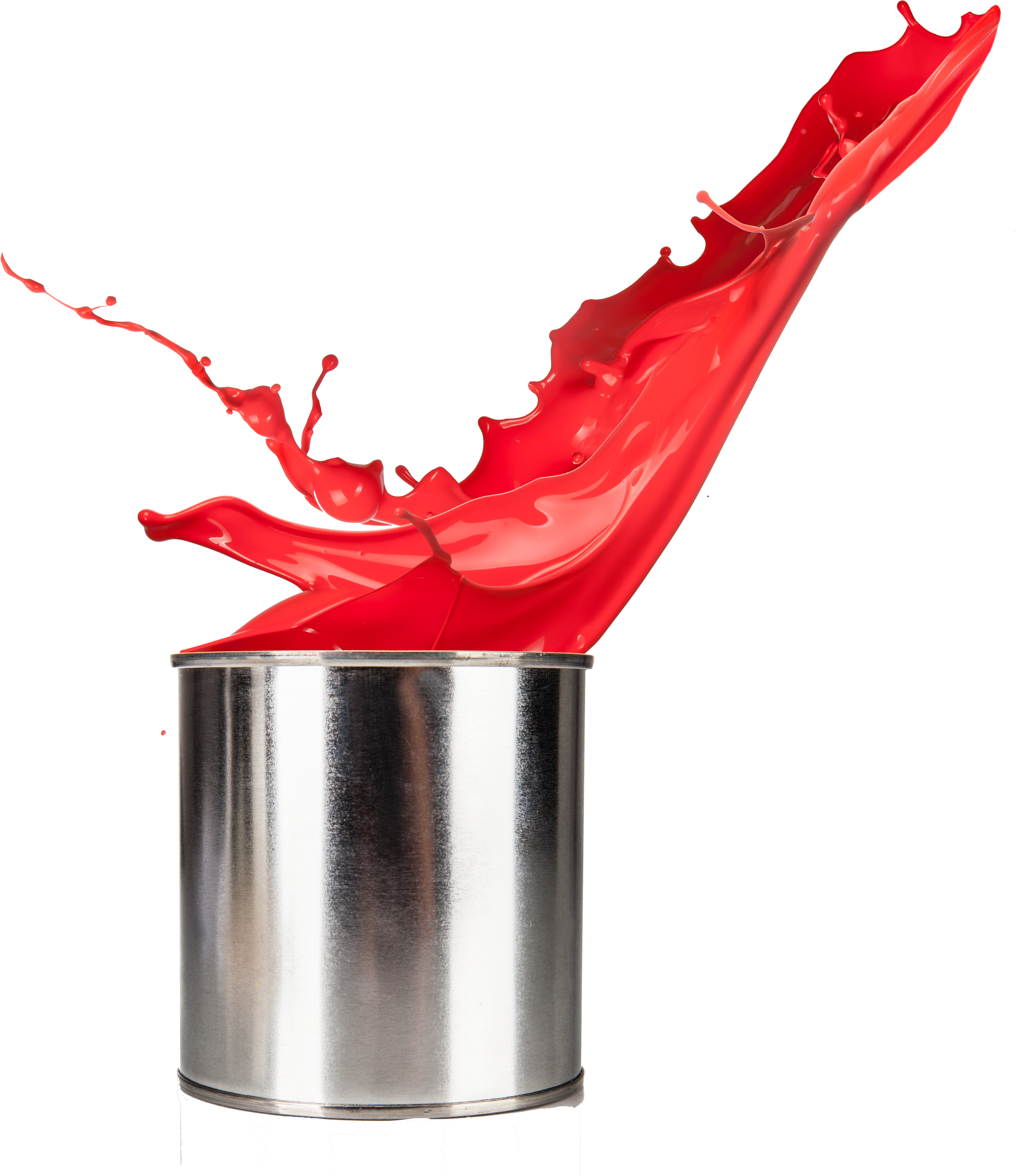 Bucket Transparent Red Paint - 紅 油漆 Clipart (4592x5359), Png Download