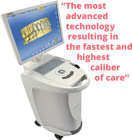 Less Steps With The Procedure Results In Less Room - Cerec Dental Technology Clipart (560x560), Png Download