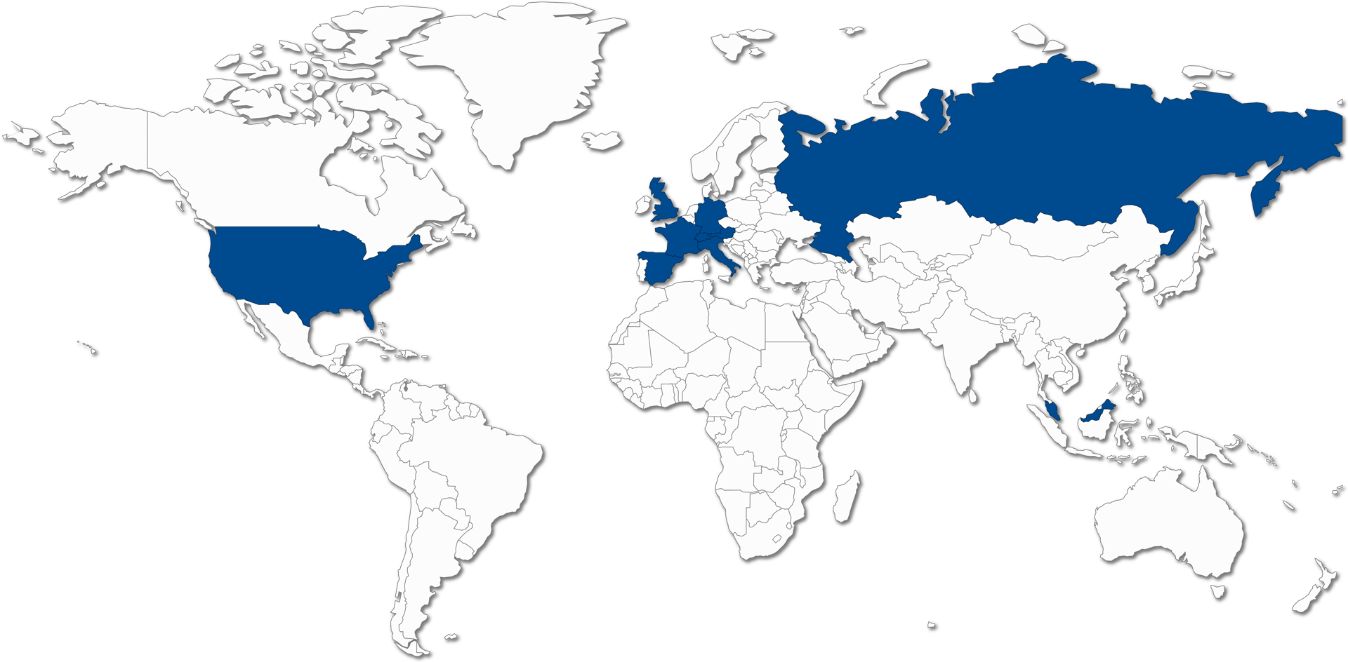 Worldmap - Unece Region Clipart (1920x944), Png Download