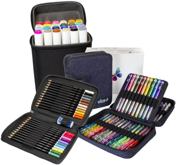 Colorit Pen Clipart (600x599), Png Download