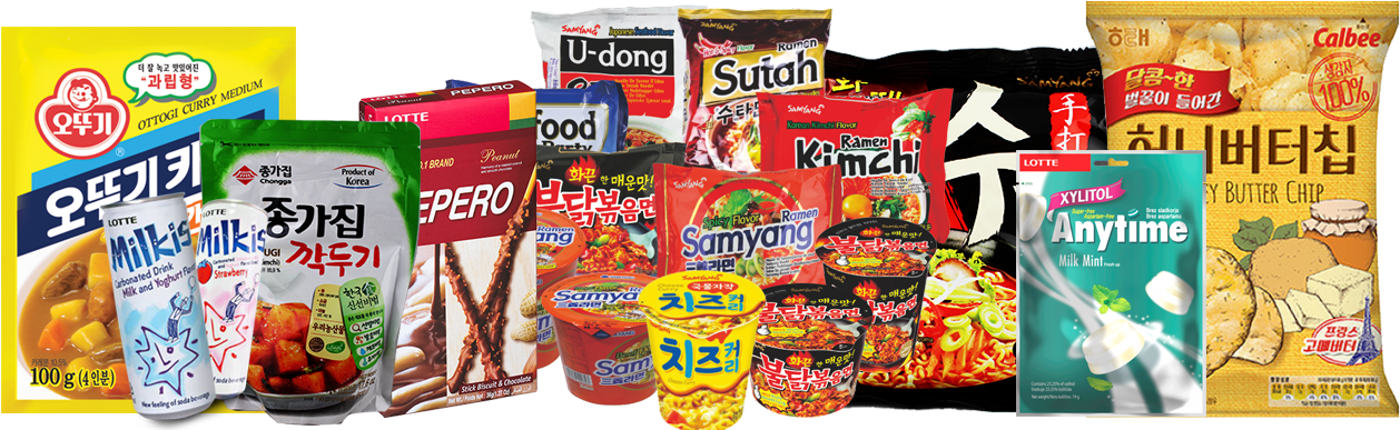 Korean Recurring Products - Snack Clipart (1280x410), Png Download
