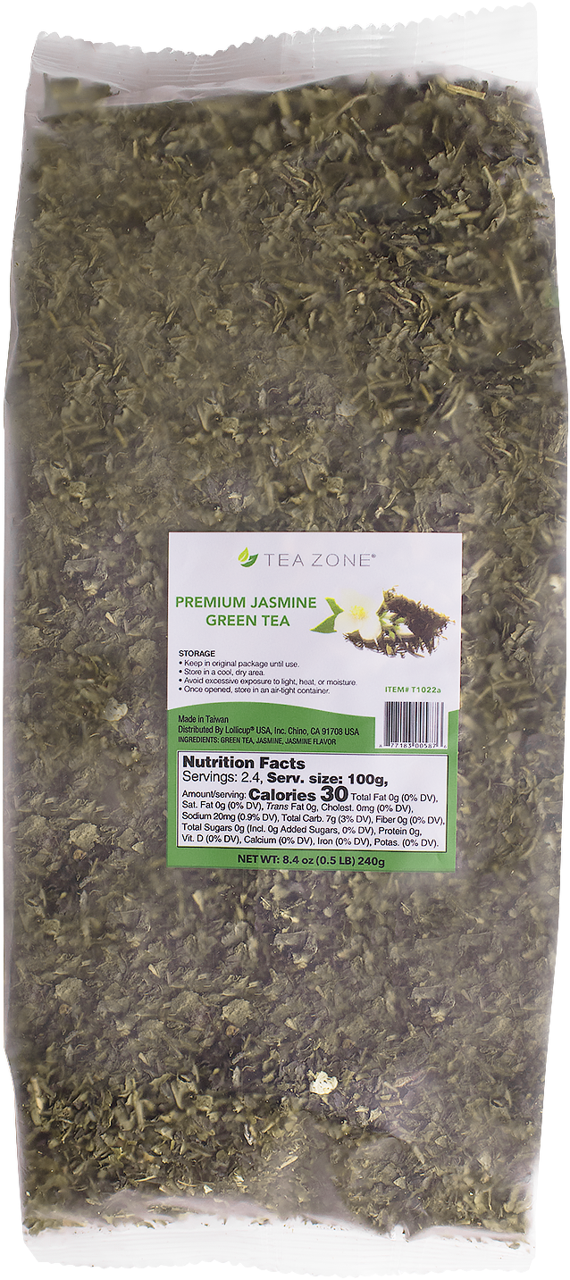 Tea Zone Premium Jasmine Green Tea Leaves - Sunflower Seed Clipart (1500x1500), Png Download