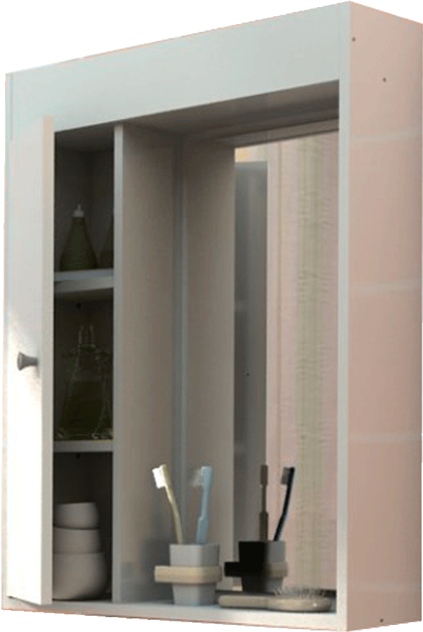 Armario Aereo Para Banheiro Politorno Espelho 1 Porta - Umgebaut Dc Shoes Sweatshirt Nio 2 Garnet Clipart (1000x1000), Png Download