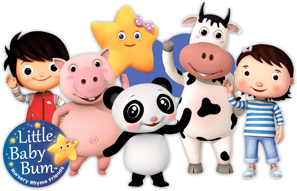 Little Baby Bum - Little Baby Bum Characters Clipart (982x632), Png Download