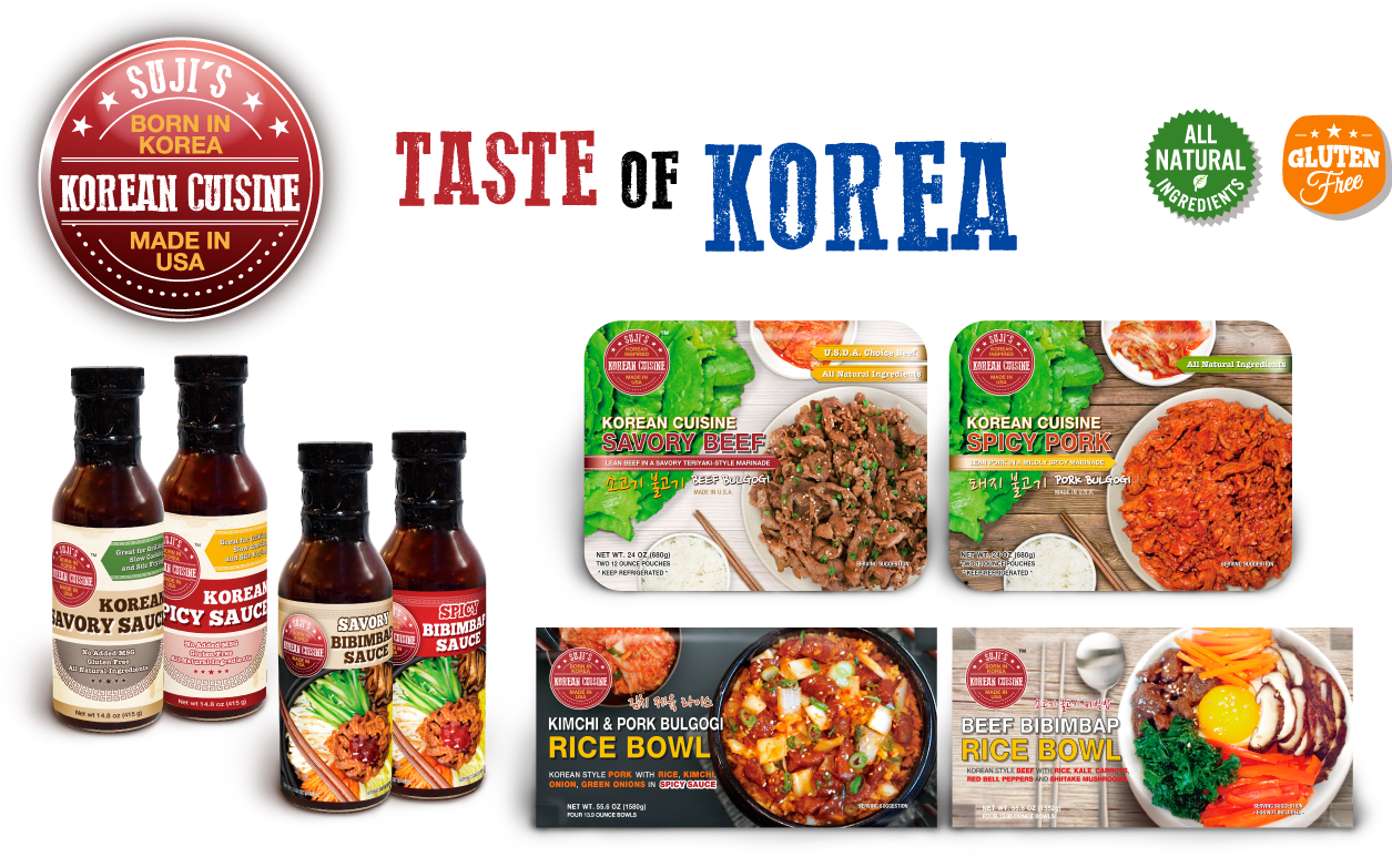 For Detailed Information About Gluten-free Korean Food - Korean Gluten Free Products Clipart (1255x773), Png Download