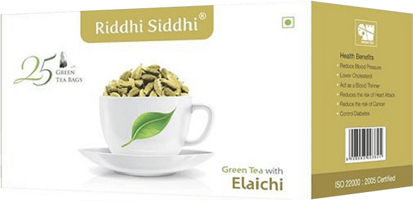 Riddhi Siddhi Elaichi Green Tea - Cup Clipart (700x700), Png Download
