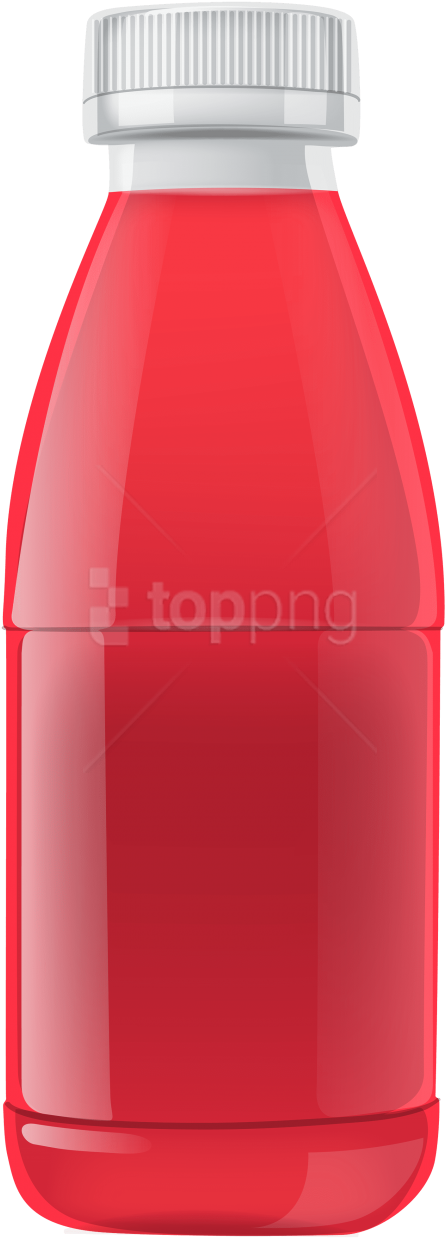 Free Png Download Red Juice Bottle Clipart Png Photo - Juice Bottle Clipart Png Transparent Png (480x1265), Png Download
