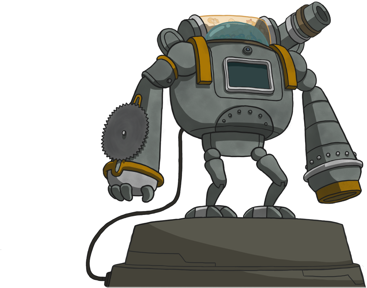 Combat-time Heat Management - Cartoon Clipart (1920x1013), Png Download