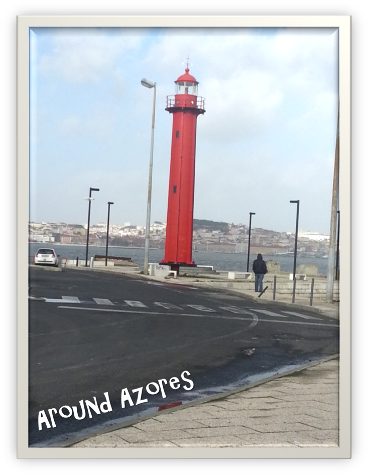 After The Violent Earthquake In 1980 On Terceira Island, - Lighthouse Clipart (746x958), Png Download