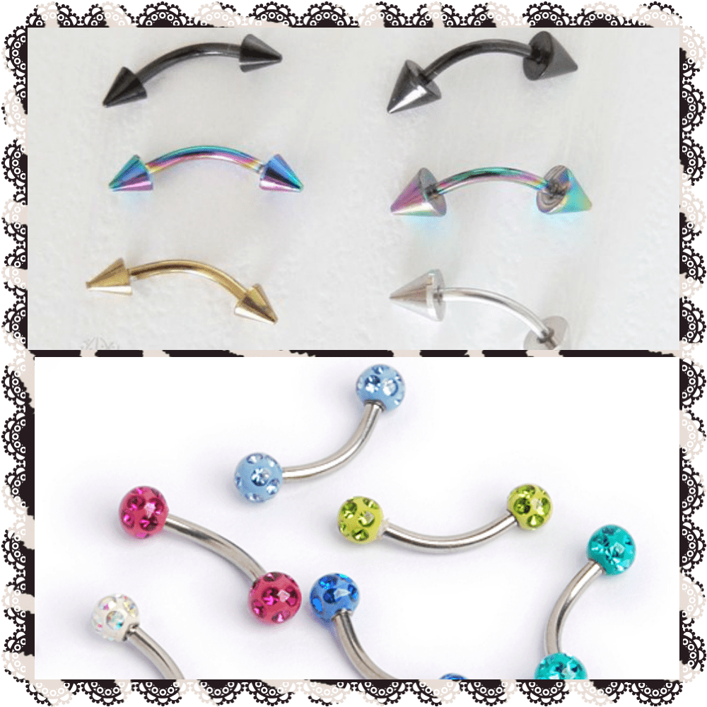 El Arte Corporal Tipos De Piercings Joyas - Earrings Clipart (1000x1000), Png Download