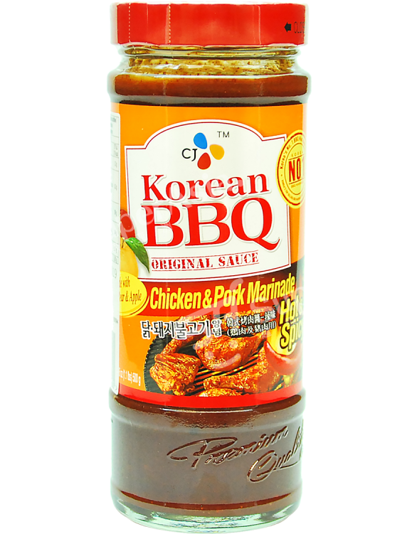 Cj Korean Bbq Chicken & Pork Marinade Original Clipart (600x800), Png Download