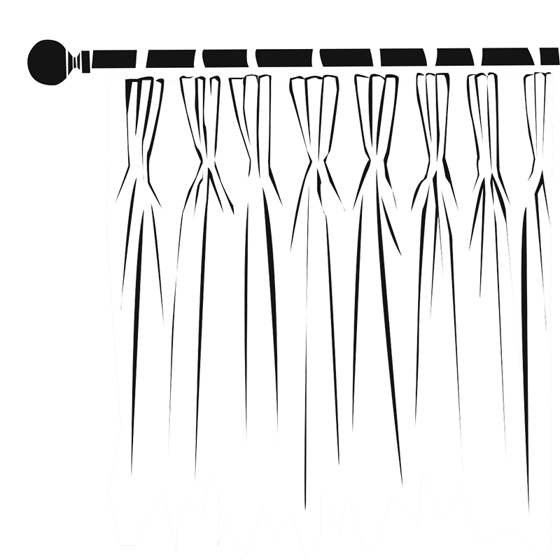 Banner Library Stock Curtain Pleat Information Britannia - Curtain Clipart (800x800), Png Download
