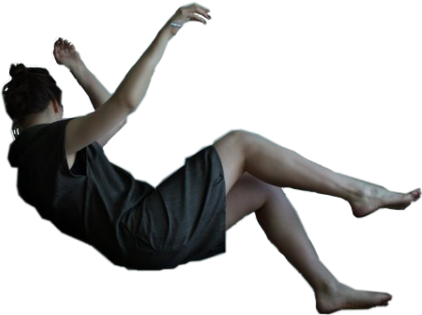 #girl #falling #women #hanging #body - Falling Transparent Girl Falling Png Clipart (1024x1024), Png Download