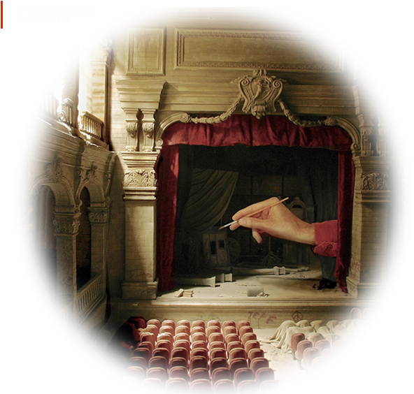 Theatre De Cupidon - Maquetas De Teatro Con Todas Sus Partes Clipart (600x600), Png Download