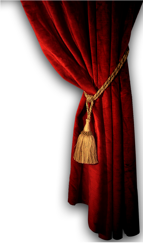 Home - Theater Curtain Clipart (474x889), Png Download