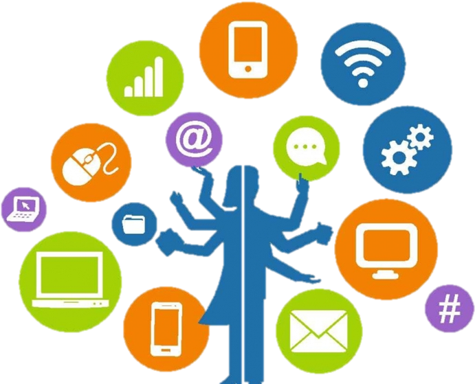 Las Tic Png - Information And Communications Technology Clipart (803x571), Png Download
