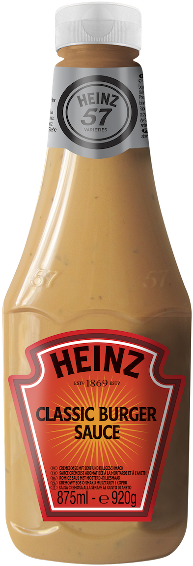 Heinz Classic Burger Sauce Clipart (1200x1200), Png Download