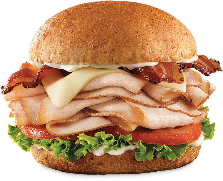 Grand Turkey Club - Grand Turkey Club From Arby's Clipart (1000x835), Png Download