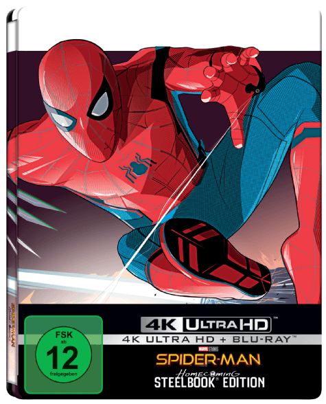 Spiderman Homecoming Steelbook Best Buy Clipart (786x587), Png Download
