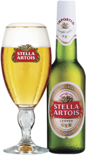 Stella Artois 330ml - Stella Png Beer Clipart (850x510), Png Download