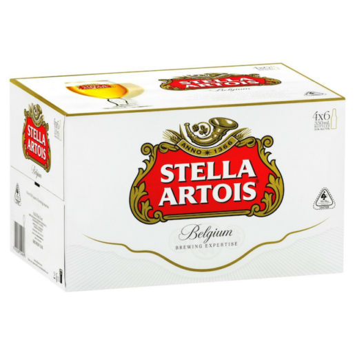 Stella Artois Beer Case 24x330ml Bottles Bottled In - Stella Artois Cidre Logo Clipart (640x640), Png Download