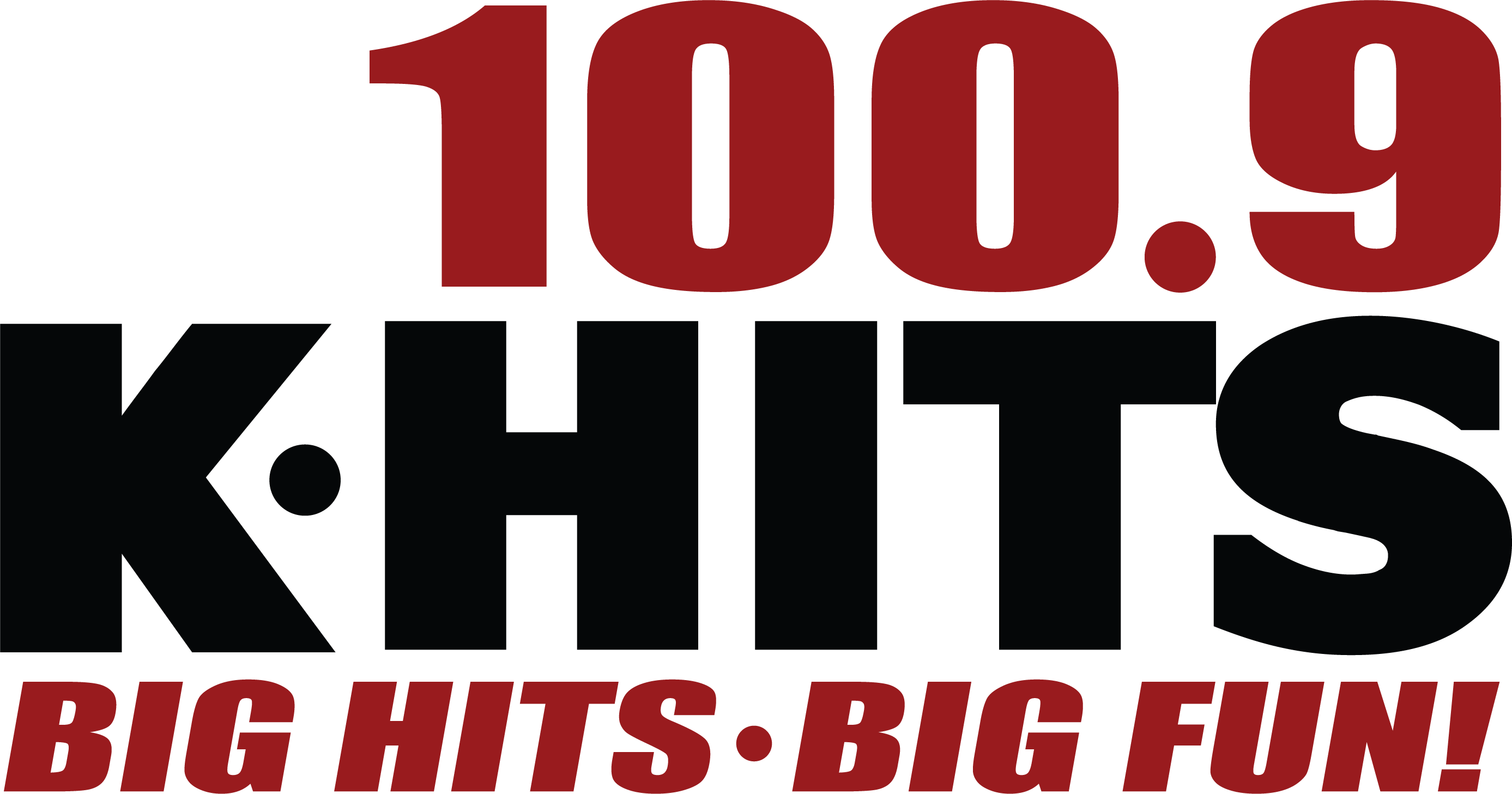 Big Hits Big Fun - 100.9 K Hits Fm Clipart (2774x1457), Png Download