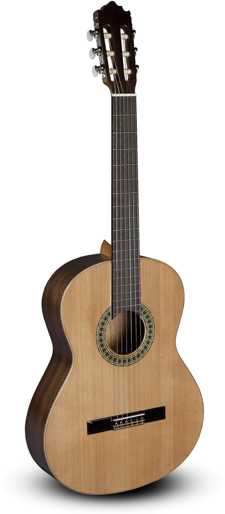 Classical Cutaway Alhambra Guitar Steel-string African - Guitarra Alhambra Z Nature Cw Ez Clipart (1250x2000), Png Download