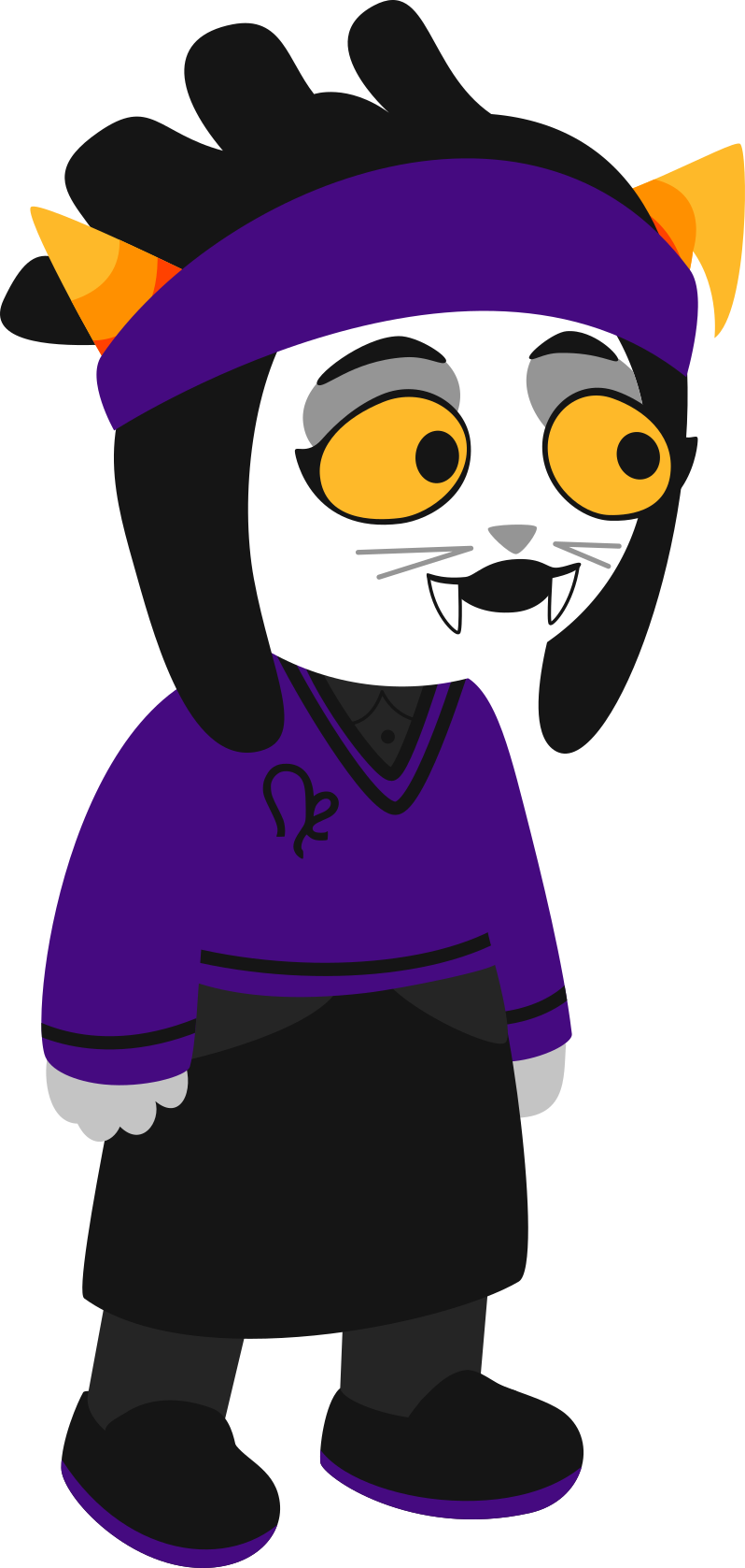 Bloodswap Facepaint Hiveswap Hostilemuppet Solo Sprite - Cartoon Clipart (798x1677), Png Download
