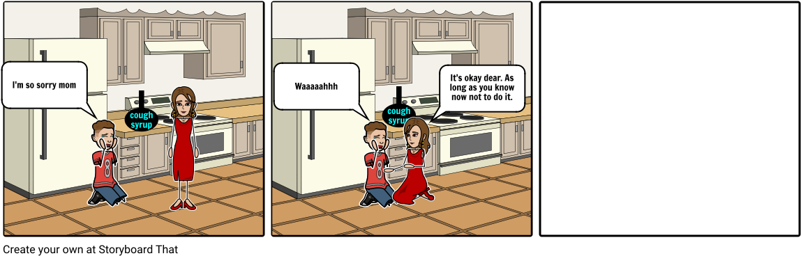 Cough Medicine Pt2 - Storyboard Clipart (1164x385), Png Download